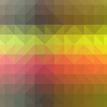 Abstract Low-Poly Triangular Modern Geometric Background. Colorful Polygonal Mosaic Pattern...