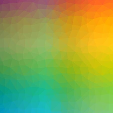 Abstract Low-Poly Triangular Modern Geometric Background. Colorful Polygonal Mosaic Pattern...