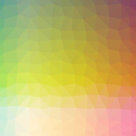 Abstract Low-Poly Triangular Modern Geometric Background. Colorful Polygonal Mosaic Pattern...