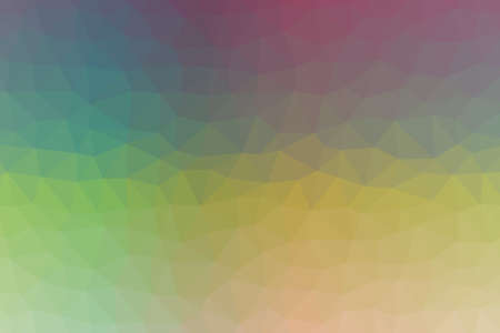 Abstract Low-Poly Triangular Modern Geometric Background. Colorful Polygonal Mosaic Pattern...