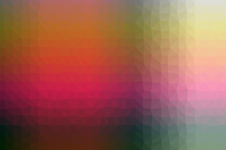 Abstract Low-Poly Triangular Modern Geometric Background. Colorful Polygonal Mosaic Pattern...