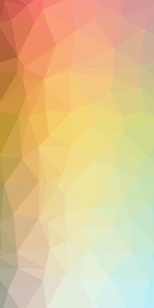 Abstract Low-Poly Triangular Modern Geometric Background. Colorful Polygonal Mosaic Pattern...
