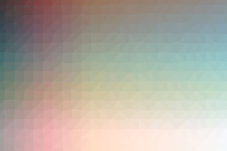 Abstract Low-Poly Triangular Modern Geometric Background. Colorful Polygonal Mosaic Pattern...