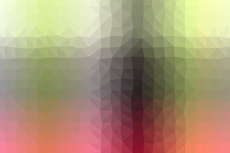 Abstract Low-Poly Triangular Modern Geometric Background. Colorful Polygonal Mosaic Pattern...