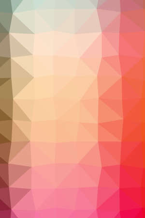 Abstract Low-Poly Triangular Modern Geometric Background. Colorful Polygonal Mosaic Pattern...