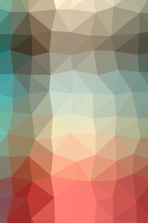 Abstract Low-Poly Triangular Modern Geometric Background. Colorful Polygonal Mosaic Pattern Template. Repeating Routine With Triangles. Origami Style With Gradient. Futuristic Design Backdropの写真素材