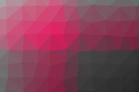 Abstract Low-Poly Triangular Modern Geometric Background. Colorful Polygonal Mosaic Pattern...