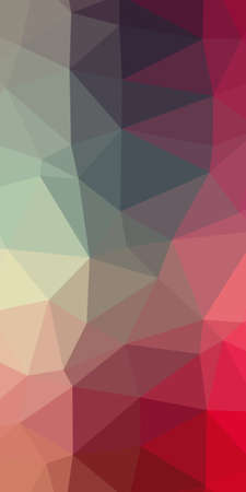 Abstract Low-Poly Triangular Modern Geometric Background. Colorful Polygonal Mosaic Pattern...