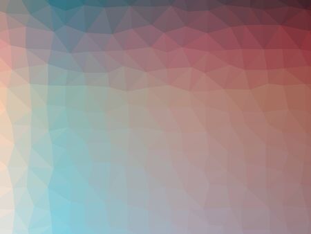 Abstract Low-Poly Triangular Modern Geometric Background. Colorful Polygonal Mosaic Pattern...