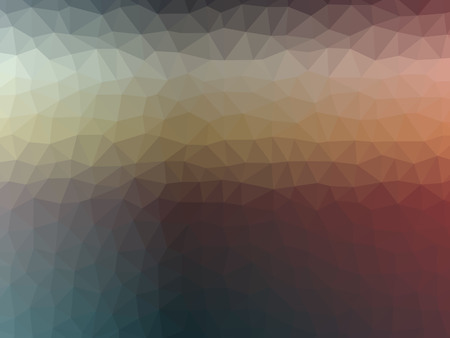 Abstract Low-Poly Triangular Modern Geometric Background. Colorful Polygonal Mosaic Pattern...