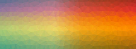 Abstract Low-Poly Triangular Modern Geometric Background. Colorful Polygonal Mosaic Pattern...