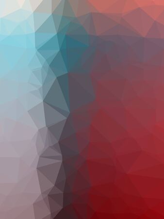 Abstract Low-Poly Triangular Modern Geometric Background. Colorful Polygonal Mosaic Pattern Template. Repeating Routine With Triangles. Origami Style With Gradient. Futuristic Design Backdropの写真素材