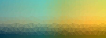Abstract Low-Poly Triangular Modern Geometric Background. Colorful Polygonal Mosaic Pattern Template. Repeating Routine With Triangles. Origami Style With Gradient. Futuristic Design Backdropの写真素材