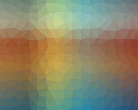 Abstract Low-Poly Triangular Modern Geometric Background. Colorful Polygonal Mosaic Pattern...