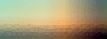Abstract Low-Poly Triangular Modern Geometric Background. Colorful Polygonal Mosaic Pattern...