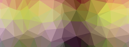 Abstract Low-Poly Triangular Modern Geometric Background. Colorful Polygonal Mosaic Pattern...