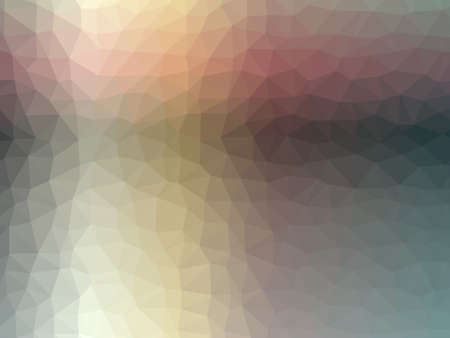 Abstract Low-Poly Triangular Modern Geometric Background. Colorful Polygonal Mosaic Pattern...