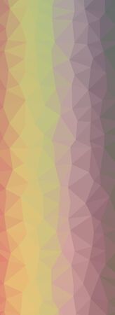 Abstract Low-Poly Triangular Modern Geometric Background. Colorful Polygonal Mosaic Pattern...