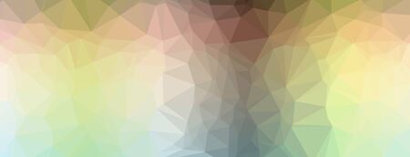 Abstract Low-Poly Triangular Modern Geometric Background. Colorful Polygonal Mosaic Pattern Template. Repeating Routine With Triangles. Origami Style With Gradient. Futuristic Design Backdropの写真素材