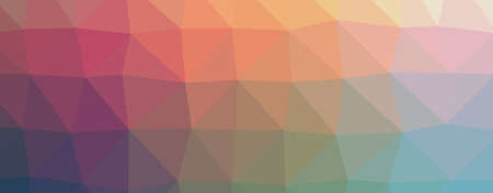 Abstract Low-Poly Triangular Modern Geometric Background. Colorful Polygonal Mosaic Pattern Template. Repeating Routine With Triangles. Origami Style With Gradient. Futuristic Design Backdropの写真素材