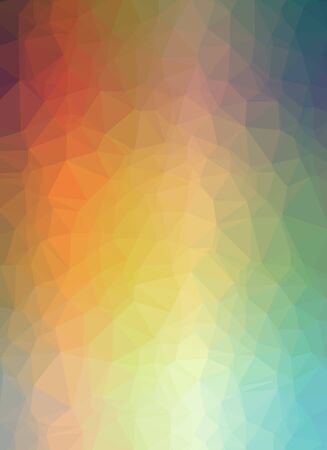 Abstract Low-Poly Triangular Modern Geometric Background. Colorful Polygonal Mosaic Pattern Template. Repeating Routine With Triangles. Origami Style With Gradient. Futuristic Design Backdropの写真素材