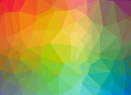 Abstract Low-Poly Triangular Modern Geometric Background. Colorful Polygonal Mosaic Pattern Template. Repeating Routine With Triangles. Origami Style With Gradient. Futuristic Design Backdropの写真素材