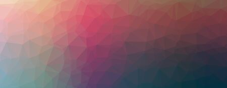 Abstract Low-Poly Triangular Modern Geometric Background. Colorful Polygonal Mosaic Pattern Template. Repeating Routine With Triangles. Origami Style With Gradient. Futuristic Design Backdropの写真素材