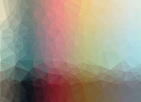 Abstract Low-Poly Triangular Modern Geometric Background. Colorful Polygonal Mosaic Pattern Template. Repeating Routine With Triangles. Origami Style With Gradient. Futuristic Design Backdropの写真素材