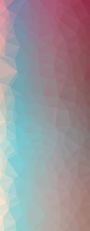 Abstract Low-Poly Triangular Modern Geometric Background. Colorful Polygonal Mosaic Pattern Template. Repeating Routine With Triangles. Origami Style With Gradient. Futuristic Design Backdropの写真素材