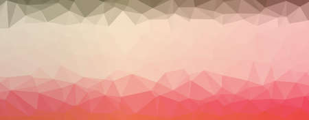 Abstract Low-Poly Triangular Modern Geometric Background. Colorful Polygonal Mosaic Pattern...