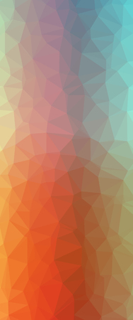 Abstract Low-Poly Triangular Modern Geometric Background. Colorful Polygonal Mosaic Pattern Template. Repeating Routine With Triangles. Origami Style With Gradient. Futuristic Design Backdropの写真素材