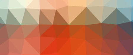 Abstract Low-Poly Triangular Modern Geometric Background. Colorful Polygonal Mosaic Pattern...