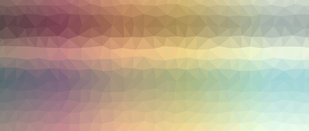 Abstract Low-Poly Triangular Modern Geometric Background. Colorful Polygonal Mosaic Pattern...