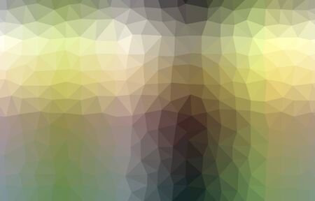 Abstract Low-Poly Triangular Modern Geometric Background. Colorful Polygonal Mosaic Pattern...