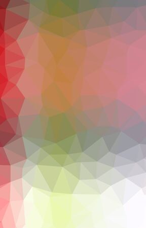Abstract Low-Poly Triangular Modern Geometric Background. Colorful Polygonal Mosaic Pattern...