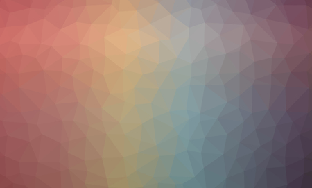 Abstract Low-Poly Triangular Modern Geometric Background. Colorful Polygonal Mosaic Pattern...