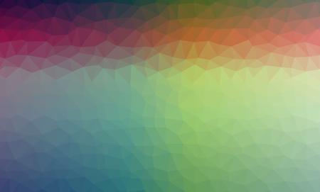 Abstract Low-Poly Triangular Modern Geometric Background. Colorful Polygonal Mosaic Pattern...