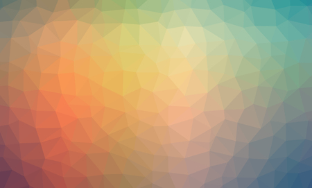 Abstract Low-Poly Triangular Modern Geometric Background. Colorful Polygonal Mosaic Pattern Template. Repeating Routine With Triangles. Origami Style With Gradient. Futuristic Design Backdropの写真素材