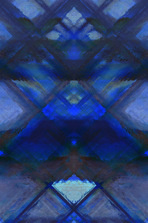 Old Color Grunge Painted Plaster Stucco Wall Vintage Weathered Frame With Abstract Antique Cracked Scratched Texture And Retro Pattern. Empty Space For Image Or Text. Squareの写真素材