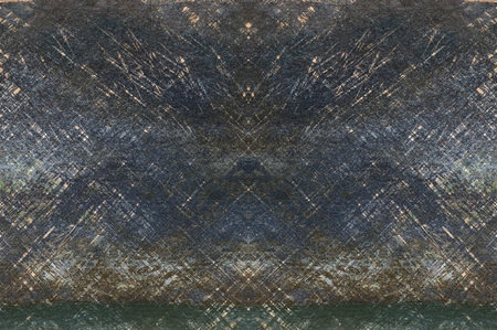 Old Color Grunge Painted Plaster Stucco Wall Vintage Weathered Frame With Abstract Antique Cracked Scratched Texture And Retro Pattern. Empty Space For Image Or Text. Squareの写真素材