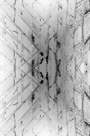 Rough grunge surface. Modern futuristic painted wall for backdrop or wallpaper with copy space. Close up imageの写真素材