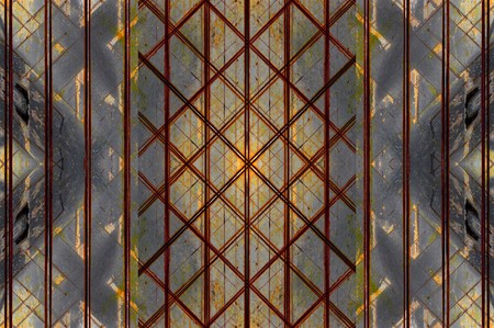 Old wall painted with spots of paint. Modern futuristic painted wall for backdrop or wallpaper with...
