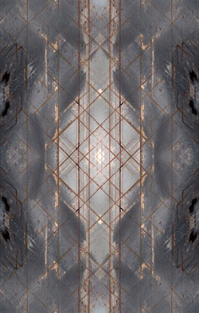 Old wall painted with spots of paint. Modern futuristic painted wall for backdrop or wallpaper with...