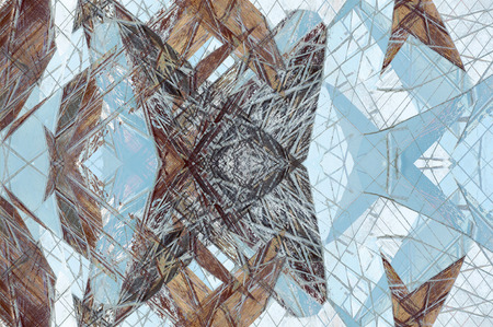 Old wall painted with spots of paint. Modern futuristic painted wall for backdrop or wallpaper with copy space. Close up imageの写真素材