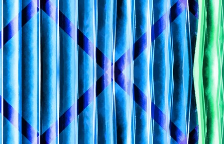 Colorful art decor element style modern pattern for background. Modern futuristic painted wall for backdrop or wallpaper with copy space. Close up imageの写真素材