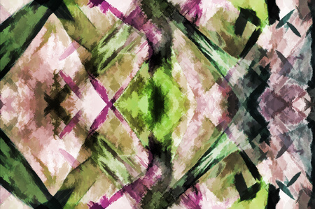 Colorful art decor element style modern pattern for background. Modern futuristic painted wall for backdrop or wallpaper with copy space. Close up imageの写真素材