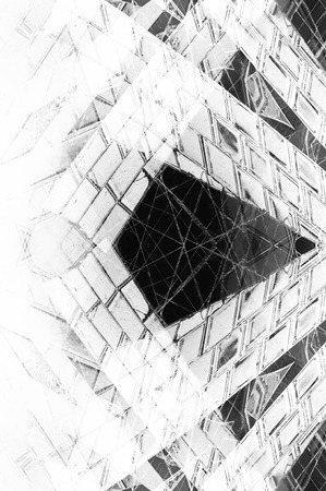 monochrome aged black and white textureの写真素材