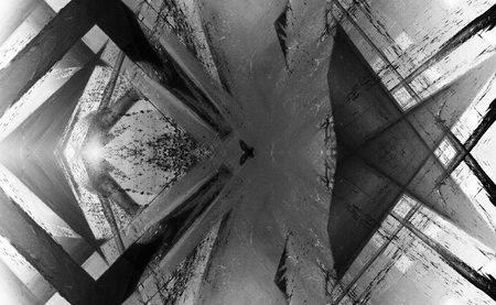 monochrome aged black and white textureの写真素材