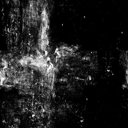 Distressed overlay texture of cracked concrete, stone or asphalt. grunge background. abstract halftone vector illustrationの写真素材