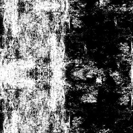 Distressed overlay texture of cracked concrete, stone or asphalt. grunge background. abstract halftone vector illustrationの写真素材